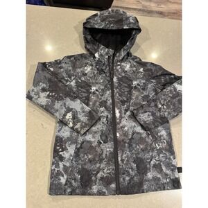 All In Motion Kids‎ Gray Camo Hooded Lightweight Jacket Size S (6/7)